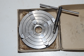 Pratt burnerd 4 jaw chuck for sale
